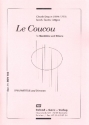Le Coucou für Mandoline und Gitarre Partitur und Stimmen