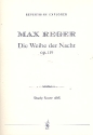 Die Weihe der Nacht op.119 fr Alt solo, Mnnerchor und Orchester,  Studienpartitur