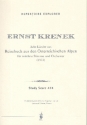 8 Lieder aus Reisebuch aus den sterreichischen Alpen fr mittlere Stimme und Orchester,  Studienpartitur