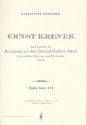 8 Lieder aus Reisebuch aus den sterreichischen Alpen fr mittlere Stimme und Orchester,  Studienpartitur