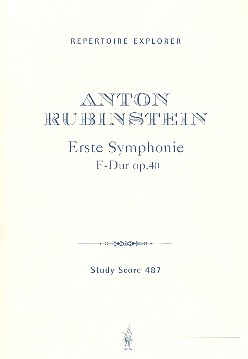 Sinfonie F-Dur Nr.1 op.40 fr Orchester Studienpartitur