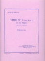 Trio sol majeur no.4 op.8,1 por 3 clarinettes partition et parties