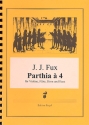 Parthia  4 fr Violine, Flte, Horn und Bass Partitur und Stimmen