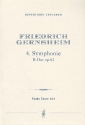 Sinfonie B-Dur Nr.4 op.62 fr Orchester Studienpartitur