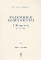Sinfonie B-Dur Nr.4 op.62 fr Orchester Studienpartitur