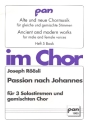 Passion nach Johannes für 3 Solostimmen und gem Chor a cappella Partitur