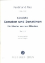 Smtliche Sonaten und Sonatinen Band 2 fr Klavier