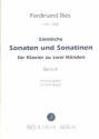 Smtliche Sonaten und Sonatinen Band 3 fr Klavier