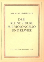 3 kleine Stcke op.8,1 fr Violoncello und Klavier