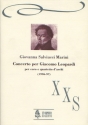 Concerto per Giacomo Leopardi per coro e quartetto d'archi