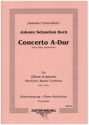 Konzert A-Dur BWV1055a fr Oboe d'amore, Streicher und Bc Partitur und Stimmen Streicher (4-1-1-2-1)