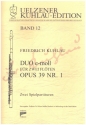 Duo e-Moll op.39,1 fr 2 Flten 2 Spielpartituren