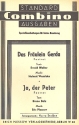 Das Frulein Gerda  und  Ja, der Peter fr Salonorchester Piano-Direktion und Stimmen