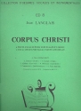 Corpus Christi pour choeur de femmes et orgue