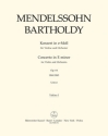 Konzert e-Moll op.64 fr Violine und Orchester Violine 1
