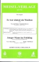 Es war einmal ein Musikus  und  Junger Mann im Frhling fr Salonorchester Piano-Direktion und Stimmen