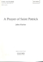 A Prayer of Saint Patrick for mixed chorus a cappella score