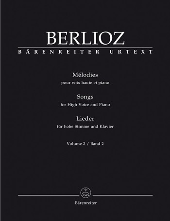 Lieder Band 2 fr hohe Stimme und Klavier (frz/en/dt)