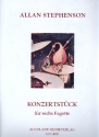 Konzertstck (1987) fr 6 Fagotte Partitur und Stimmen