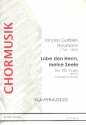 Der 103. Psalm fr Soli, Chor, Orchester und Orgel Klavierauszug