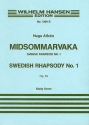 Swedish Rhapsody no.1 op.19 for orchestra study score
