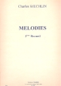 Melodies vol.3 pour chant et piano