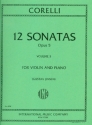 12 Sonaten op.5 Band 2 (Nr.7-12) fr Violine und Klavier