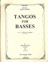Tangos for Basses from 21 Danzas cubanas for 3 bass recorders (BB GB),  score and parts