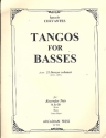 Tangos for Basses  for 3 bass recorders (BB GB) score and parts