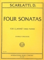 4 Sonatas for clarinet and piano
