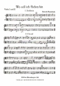 Wo soll ich fliehen hin fr Soli, gem Chor, Streichorchester ud Orgel Viola 1/2