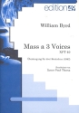 Mass for 3 voices für 3 Violen Stimmen
