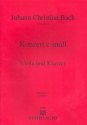 Konzert c-Moll  fr Viola und Orchester  fr Viola und Klavier