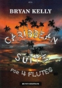 Caribbean Suite for 4 flutes score and parts