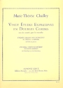 20 Etudes Expressives en doubles cordes avec des conseils pour les travailler pour alto