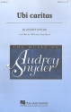 Ubi caritas for mixed chorus (SATB) and piano score