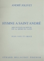 Hymne  Saint Andr pour voix et orgue