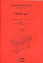6 Sonaten op.1 fr Cembalo Cerutti, Laura, Hrsg.