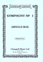Sinfonie es-Moll Nr.1 fr Orchester Studienpartitur