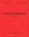 Prozessionsbchlein der Dizese Wrzburg zum alten GL fr Blser 1. Stimme in Es (Klarinette, Alt-Saxophon 1)
