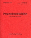Prozessionsbchlein der Dizese Wrzburg zum alten GL fr Blser 2.Stimme in Es (Horn, Altsaxophon 2)