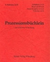 Prozessionsbchlein der Dizese Wrzburg zum alten GL fr Blser 3. Stimme in B(Tenorhorn 1, Klarinette 2, Posaune 1, Tenor-Saxophon 2)