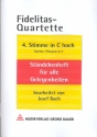 Fidelitas-Quartette  4. Stimme in C im Baschlssel (Posaune, Bariton) hoch