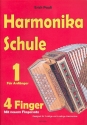 Harmonika Schule für Anfänger Band 1 (+CD) für 3-reihige und 4-reihige Harmonika