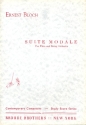 Suite modale for flute and string orchestra study score