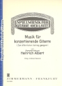 Musik fr konzertierende Gitarre  