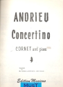 Concertino op.163 for trumpet (cornet) and piano