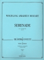 Serenade Es-Dur KV375 fr Oboe, Flte, Klarinette, Horn in F, Horn in Es und Fagott Stimmen