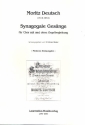 Synagogale Gesnge fr gem Chor und Orgel ad lib. Partitur