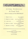 5 posies du Grand Sicle pour chant et piano